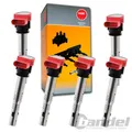 6x NGK Zündspule 48042/U5015 für AUDI Q5 (8R) 3.2 FSI QUATTRO MOTORCODE: CALB