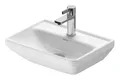 Duravit D-Neo Handwaschbecken 1 Hahnloch ohne Überlauf 450 x 335 mm - Weiß...