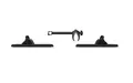 Thule Onto 2 Heckbox / Ladungsträger für Anhängerkupplung 300 L schwarz B-Ware