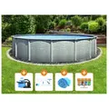 Steinbach Aktionsangebot Stahlwand Swimming Pool Set "Grande rund",,Ø 366 x 135 cm