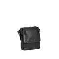 MUSTANG Leder Umhängetasche San Marino Leather Crossbody Bag Black schwarz