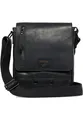 MUSTANG San Marino Leather Crossbody Bag Black