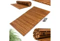 Casaria Badematte, robustes Akazienholz, Akazienholz, Stab, Badvorleger Holz 76x50 cm FSC-zertifiziertes Akazienholz Gummistopper