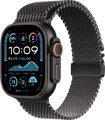 Apple Watch Ultra 2 4G 49 mm Schwarz Milanaise Armband M MX5U3NF/A