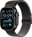 Apple Watch Ultra 2 (2024) GPS + Cellular 49mm Titangehäuse Milanaisearmband Schwarz M