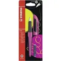 Füller Flow Sporty M pink/schwarz Blister