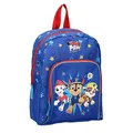 Vadobag Paw Patrol Kinder Rucksack mit Marshall Chase Rubble, 30x25x9cm, blau