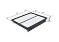 Luftfilter Motorluftfilter Filter für Hyundai Grandeur Sonata VI KIA Bosch