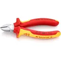Knipex VERCHROMT VDE 2-K 140 MM / KNIPEX SEITENSCHNEIDER 70 06 140