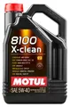 5 L MOTUL Motoröl 8100 X-CLEAN 5W40 für VW 505 00 505 01 MB 229.51 RN0710 RN0700
