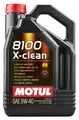 Motul 8100 X-clean 5W40 5 Liter 109226  MERCEDES-BENZ MG MINI MITSUBISHI