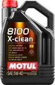 Motul 8100 X-Clean 5W-40 Motoröl 109226 1L