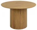 ACTONA GROUP Esstisch Yale (Tisch, Esstisch, OTTOs Choice), Esszimmertisch, Wildeichenoptik, Lamellenfuß, braun, rund, Ø: 120 cm