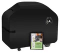 TTL GARDEN Grillabdeckung 186x66x130cm 600D wasserdicht Gasgrill Haube