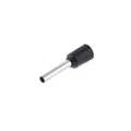 100 Stk. Aderendhülsen schwarz 1,50mm² isoliert Kabel Endhülsen 1,5mm²