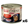 Animonda Cat Carny Adult Rind Pur 6x200g