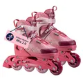 HUDORA Inline Skates Mia 2.0, Pixie - Inliner für Kinder/Jugendliche & Erwachsene in Größe 37-40 - Roller Skates bis zu 4 Größen verstellbar - Bequeme & stilvolle Rollerskates