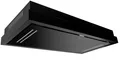 Gurari GCH C 343 Deckenhaube 120 cm Schwarz Glas Dunstabzugshaube EBM Motor