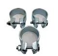 3x HJS Auspuffschelle Breitbandschelle Schelle Typ VAG Ø 60 mm u.a. für AUDI/VW