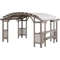 Zedernholz Pergola Dajti In Grau - 305cm X 427cm