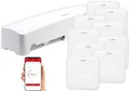 revolt Innenthermostate: WLAN-Fußbodenheizungs-Controller-Steuerung mit 8 Thermostaten und App (Fußbodenheizung Thermostat Aufputz, Steuerungen Funk, Pumpe)