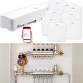 revolt WLAN-Fußbodenheizungs-Controller-Steuerung mit 8 Thermostaten und App