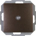 Kopp Paris Taster, beleuchtet, IP 20, palisander-braun, 250V, 651376084