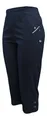 Cherry Berry 3/4-Hose Kurze Damen Sommerhose 3/4 lang Schlupfhose mit Stretchgewebe mit elatischen Bund, in Unifarben, Marine