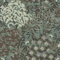 Ciara Orientalisch Blatt Tapete Blätter Natur Salbei Grün A63002 Grandeco