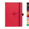Dingbats - Wildlife Plain Medium Notebook, Red Kangaroo, A5 - Hardcover - Cream