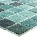 Mosaikfliesen Glasmosaik Mosaik Matte Glas Pool Baltic Grün Schwimmbecken Dusche