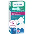 Ibuflam Kindersaft 20 mg/ml gegen Fieber und Schmerzen - 100ml - Himbeer-Geschmack & zuckerfrei - für Kinder und Erwachsene ab 6 Monaten