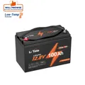 LiTime 12V 100Ah Trolling-Motor LiFePO4 Batterie Tieftemperaturschutz für Marine