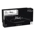 Black LX Latex Handschuhe PF Größe M unsteril 100 St