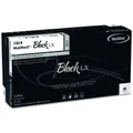 Maimed GmbH MaiMed® - Black LX Einmalhandschuhe Latex, schwarz, ungepudert, 1 Packung = 100 Stück, Größe M 74447