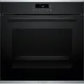 Bosch Serie 4 HBA272BB3, Medium, Elektrischer Ofen, 71 l, 3600 W, 71 l, 30 - 275 °C - Schwarz
