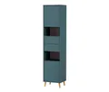 Tchibo - Hochschrank »Bjarne« - 40,5x33x177,5cm - braun - Holz / Metall