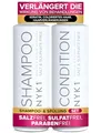 NYK1 Sulfatfreies Shampoo Und Conditioner (2 x 500ml) Ideales Keratin Shampoo Und Pflegespülung Nach Der Pflege Der Haare Für Haarglättung - Salzfreies Shampoos Ohne Sulfate Parabene Und Silikone
