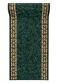 Mazovia Läufer Läufer Teppichläufer - Flurläufer für Vorzimmer Küche - Grün, 67 x 100 cm, Kurzflor, Rutschfest, Meterware