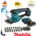 Makita DUM111ZX Akku-Grasschere + 198516-8 Griffverlängerung + DC18SD + BL1815N