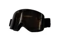 uvex pyrit P - Skibrille für Damen und Herren - Filterkategorie 2 - vergrößertes, beschlagfreies Sichtfeld - schwarz matt dl/pola-klar - one size