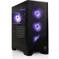 HYPER BYTE® Essential Gaming PC - Computer mit AMD Ryzen 3 3200G mit 4,0 GHz | Vega 8 | 16GB DDR4 RAM | 256GB SSD | Gamer Tower Desktop | USB 3.0 | WLAN | Windows 11 Pro
