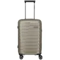 Travelite Handgepäckkoffer Air Base 4W S Slim 55cm champagner 075341 40