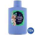 12x Bundle Felce Talco Barattolo 200 Gr Fresco