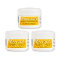 MANUKA Honig Lippenbalsam für trockene, entzündete Lippen - auch bei Herpes - 3er Pack