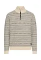 camel active Herren Strick-Troyer aus Reiner Lammwolle Hafer, Menswear-XXL