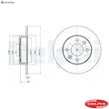 2x BREMSSCHEIBE BG2258 FÜR RENAULT CLIO/�/Hatchback/Van SUPER TWINGO LUTECIA