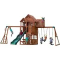 Backyard Spielturm Discovery Skyfort II Schaukeln Rutsche Klettergerüst Turm