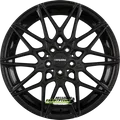 4x Carmani 18 Knut black matt 8x18 ET45 - LK5/112 ML66.7 Felge Alu