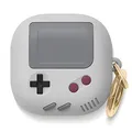 elago GB5 Case Kompatibel mit Samsung Galaxy Buds FE (2023), Galaxy Buds2 Pro Hülle (2022) Kompatibel mit Galaxy Buds2 / Buds Pro/Buds Live, Klassisches Handheld Game Console Design (Grau)
